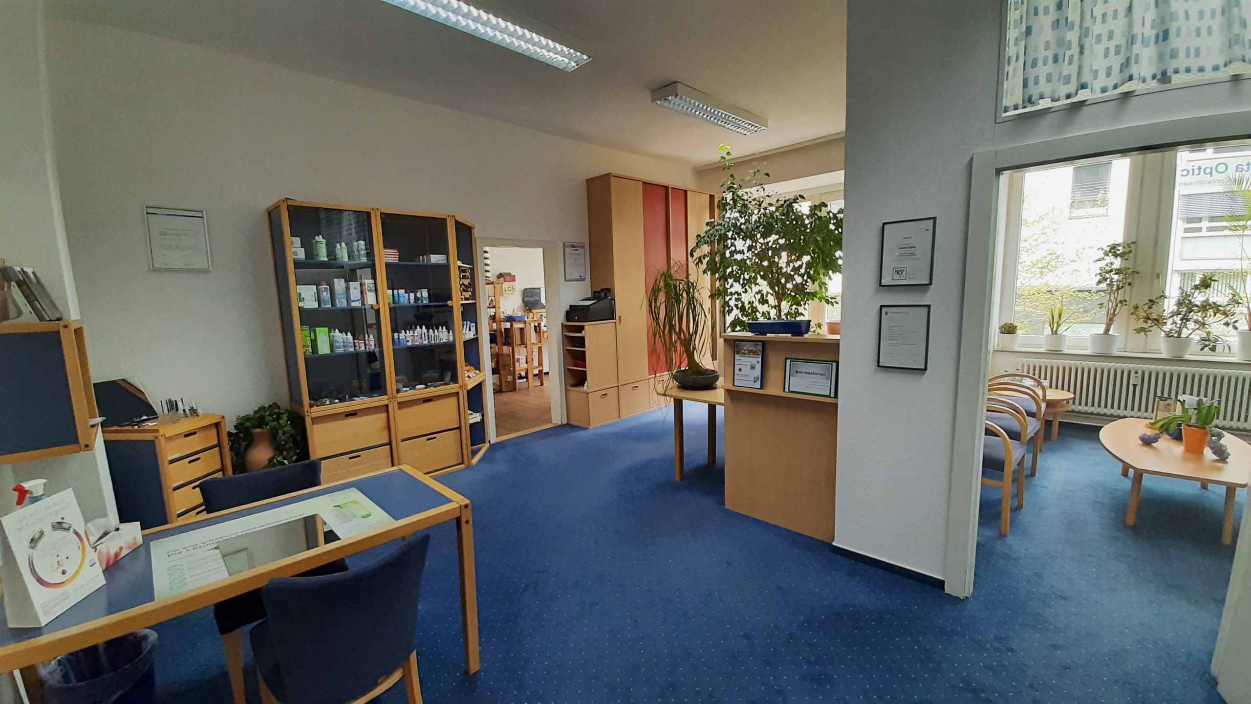 Empfang- und Wartebereich